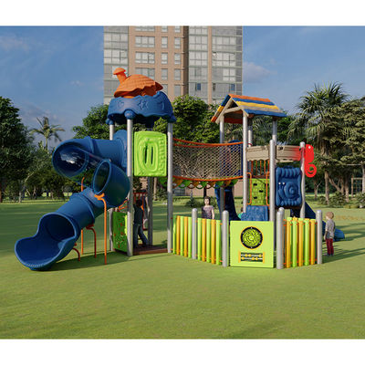 LLDPE 304 Stainless Kids Playground Slide Attractive Children