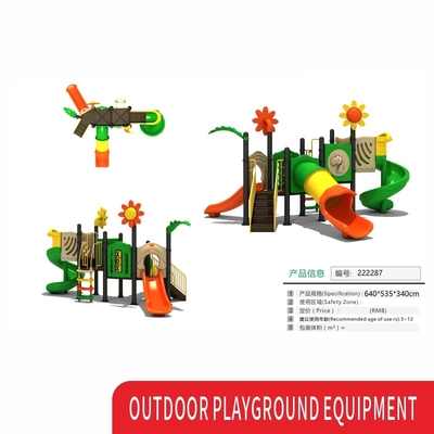 YST-222287 Custom Outdoor Playground Equipment With Slide For Kids