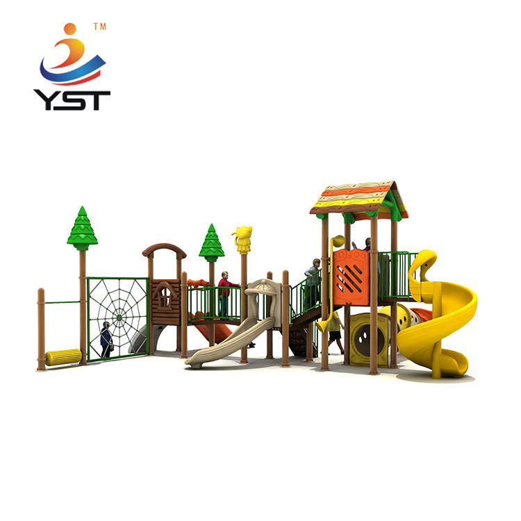 Anti UV Amusement Park Kids Playground Slide Environment Friendly