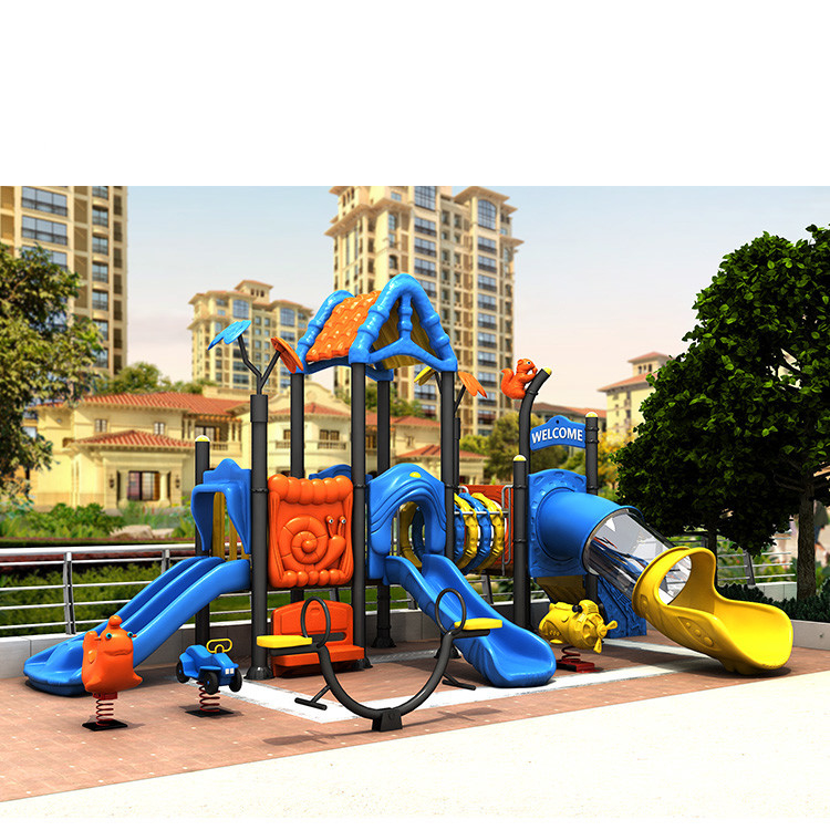 19026 Custom Kids Playground Slide Plastic Outdoor Aluminum Alloy