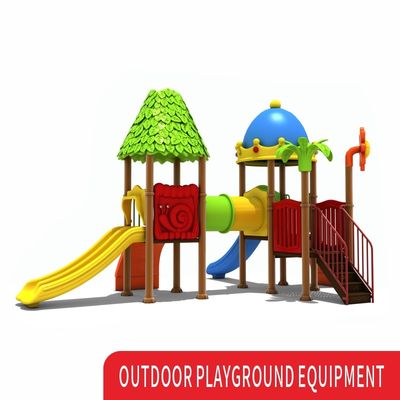 Đồ chơi ngoài trời theo yêu cầu sân chơi vườn nhà chơi trẻ em Swing Sets Slip N Tube Plastic Slide